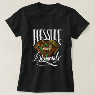 Druck stellt Diamant-T - Shirt her