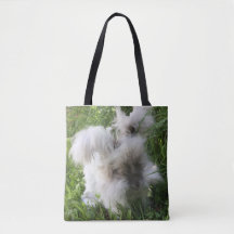 Druck-Taschen-Tasche - englisches Angora-Kaninchen