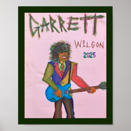 Druck von Garrett Wilson 2025 Poster