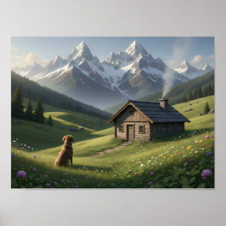 Druck, Wertposter-Papier (Halbglanz) Poster