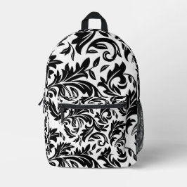 Druckausschnitt Nähtasche weiß - P0358 Bedruckter Rucksack