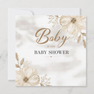 Druckbare Babyparty-Karte Karte