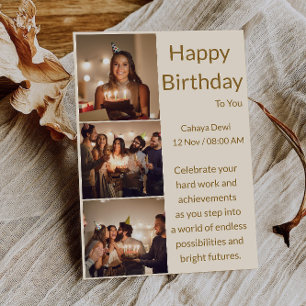 Druckbare Happy Birthday Karte