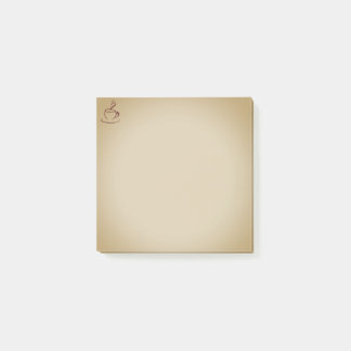 Druckbare Kaffee-Notizzettel | Cozy Minimal Memo Post-it Klebezettel