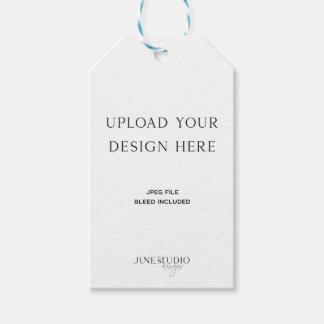 DRUCKBESTELLUNG - 2 x 3,5" Gastgeschenk Hochzeit T Geschenkanhänger