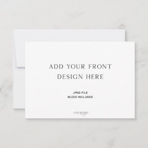 DRUCKBESTELLUNG_5x3.5" Doppelseitige Landschaftska Mitteilungskarte