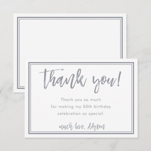 DRUCKBESTELLUNG Vielen Dank für Ihre Anmerkungen  Einladung (Vorne/Hinten)