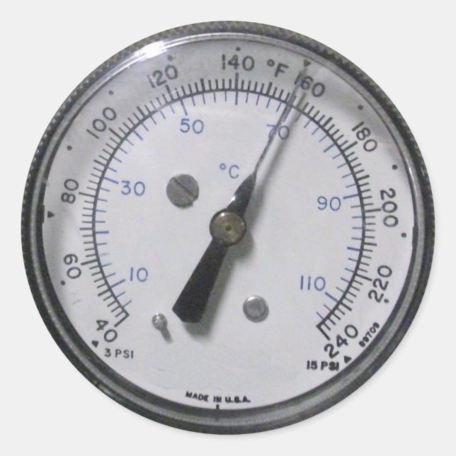 Druckbildaufkleber Runder Aufkleber (Vorderseite)
