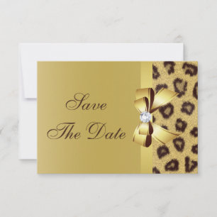 Druckbogen-, Diamant-u. Leopard-Druck Save the Save The Date