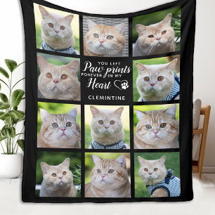 Drucke auf der Memorial-Katze für mein Herz Fleecedecke