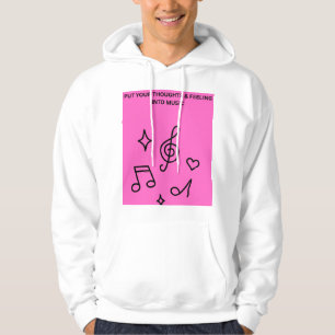 DRÜCKE DEINE GEDANKEN UND GEFÜHLE IN MUSIK AUS HOODIE