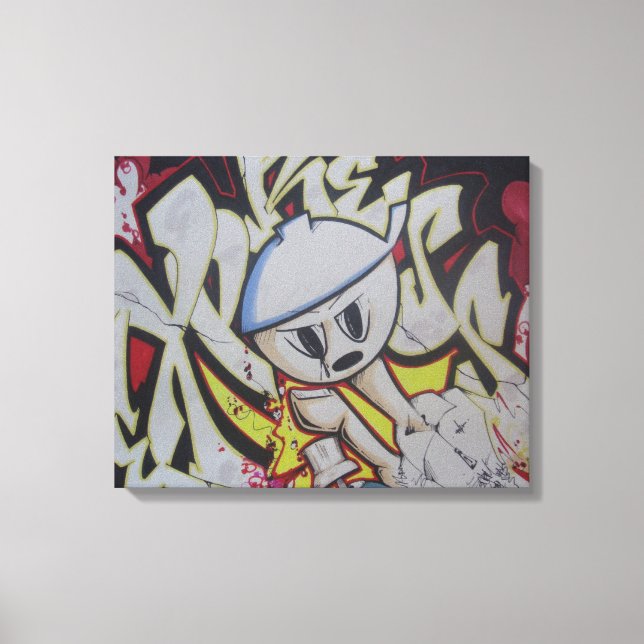 Drücke deine Wege... Leinwanddruck (Vorderseite)