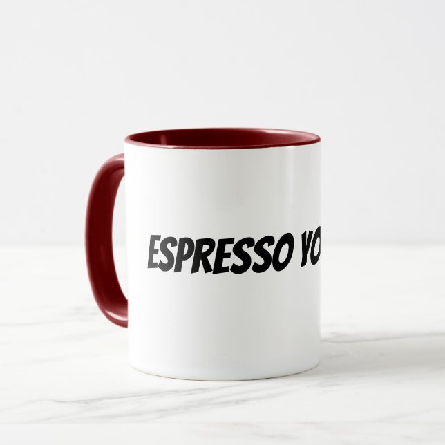 drücke dich aus tasse (Vorderseite Links)