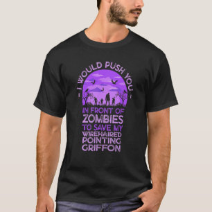 Drücke dich bei Zombies, um mein rauhhaariges Vors T-Shirt
