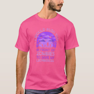 Drücke dich in Zombies, um meinen Leonberger lusti T-Shirt