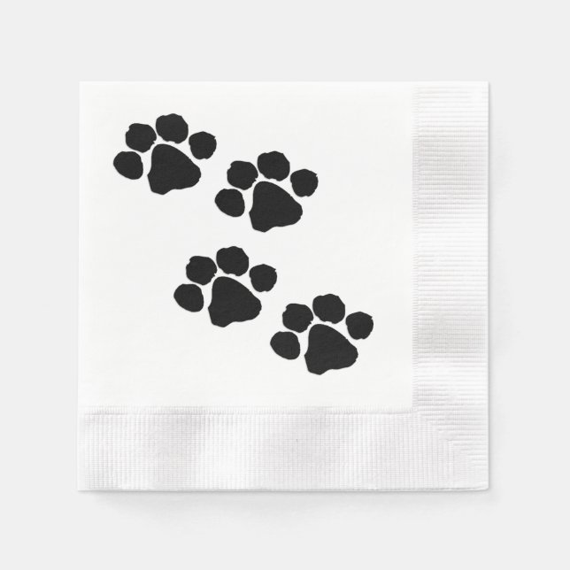 Drucke für Tierliebhaber Serviette (Vorderseite)