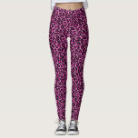 Drucke Leggings in Pink Leopard<br><div class="desc">Diese niedlichen Leggings zeichnen sich durch ein leopardenes Druckdesign in heißen rosa oder fuchsienfarbenen Farben aus. Ideal für den Fitnessraum oder jeden Ort,  den Sie gewollt haben,  um ein lustiges Tier-Print-Mode-Statement zu machen!</div>