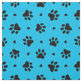 Drucke und Muster für schwarze und blaue Hunde Stoff
