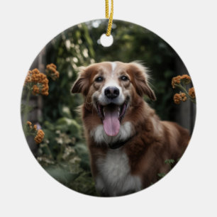 Drucke und Rahmen für benutzerdefinierte Fotos Keramik Ornament