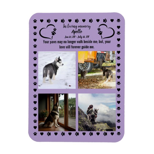 Drucke von Liebe-Foto Magnet (Vertikal)
