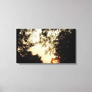 Drucke von Sunrise Wrapped Canvas