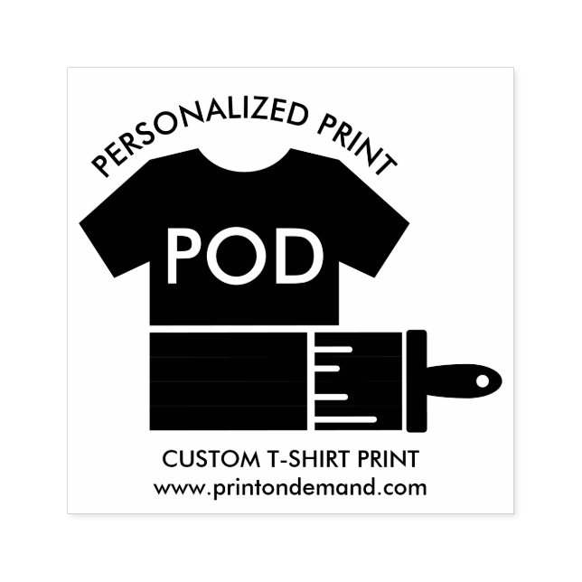 Drucken auf Nachfrage Kleidung Malerei Gummistempel (Prägung)