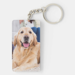 Drucken auf unserem Hearts Dog Pet Memorial Schlüsselanhänger