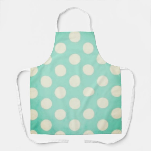 DRUCKEN-COOKERY-DOT-DESIGN SCHÜRZE (Vorderseite)