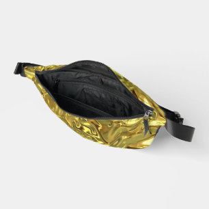 Drucken Schneiden Nähen Beutel Gold Bauchtasche