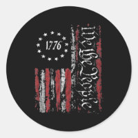 Drucken Sie auf der amerikanischen Flagge Patrioti