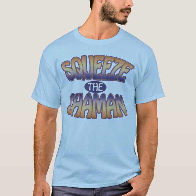Drücken Sie den flippigen Shaman - zusammen T-Shirt (Vorderseite)