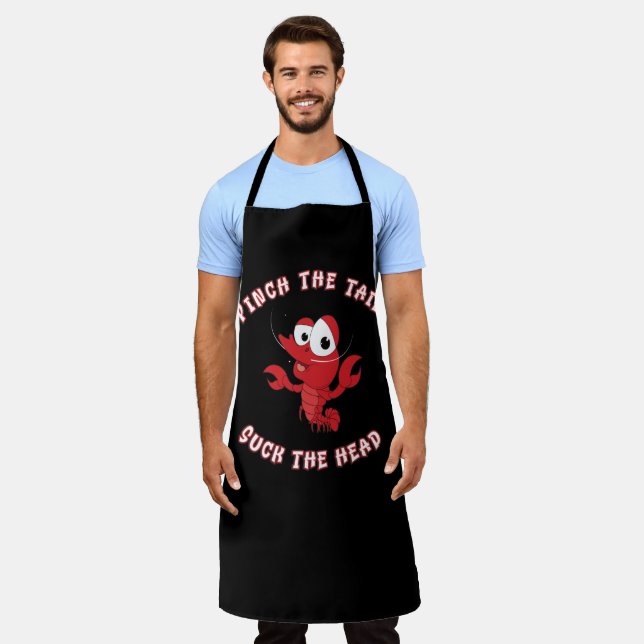 Drücken Sie den Schwanz. Schürze (Getragen)