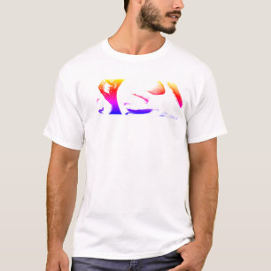Drücken Sie die Farbe des Hinterns nicht aus. T-Shirt