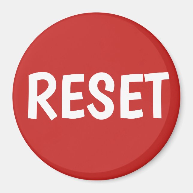 Drücken Sie die Reset-Taste. Magnet (Vorne)
