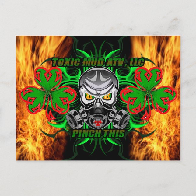 Drücken Sie diese Postkarte (Vorderseite)