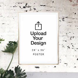 Drucken Sie Ihr 24" x 36" Poster Digitaler Downloa