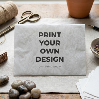 Drucken Sie Ihr eigenes Design | Mein eigenes auf Seidenpapier
