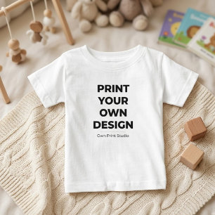 Drucken Sie Ihr Eigenes Mein Eigenes auf Bestell Baby T-shirt