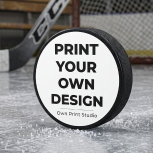 Drucken Sie Ihr Eigenes Mein Eigenes auf Bestell Eishockey Puck