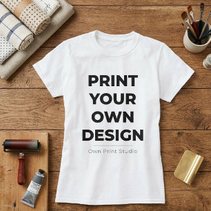 Drucken Sie Ihr Eigenes Mein Eigenes auf Bestell T-Shirt