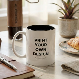 Drucken Sie Ihr Eigenes   Mein Eigenes auf Bestell Zweifarbige Tasse