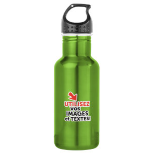 Drucken Sie Ihre Designs online auf Französisch Edelstahlflasche