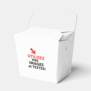 Drucken Sie Ihre Designs online auf Französisch Geschenkschachtel