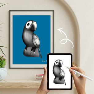 Drucken Sie Ihre eigene Kunst personalisiertes Pos Poster