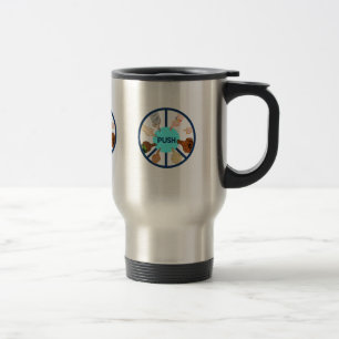 DRÜCKEN Sie Reise-Tasse Reisebecher