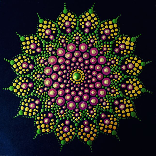 Drucken Sie sich ein eigenes Mandala Template Post Poster (Von Creator hochgeladen)
