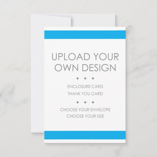 Drucken Sie sich selbst UAWG, Info oder Dankeschön RSVP Karte (Vorderseite)