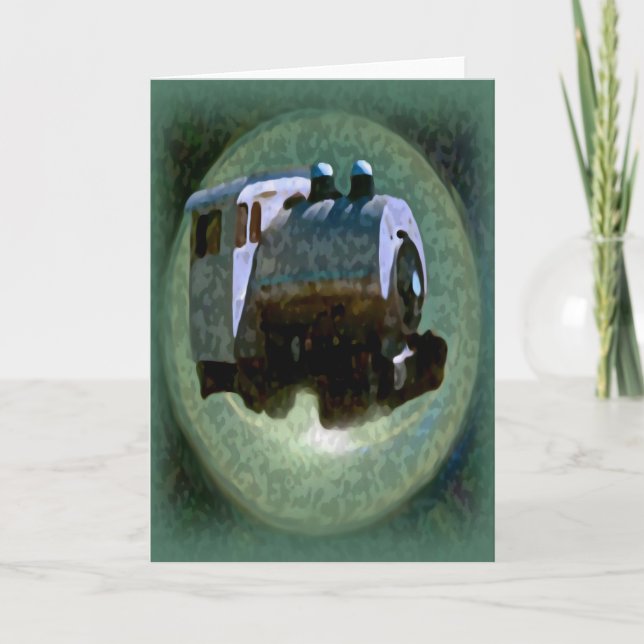 Drücken Sie Zug Karte (Vorderseite)