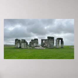 DRUCKEN | Stonehenge 35" x 20" Poster