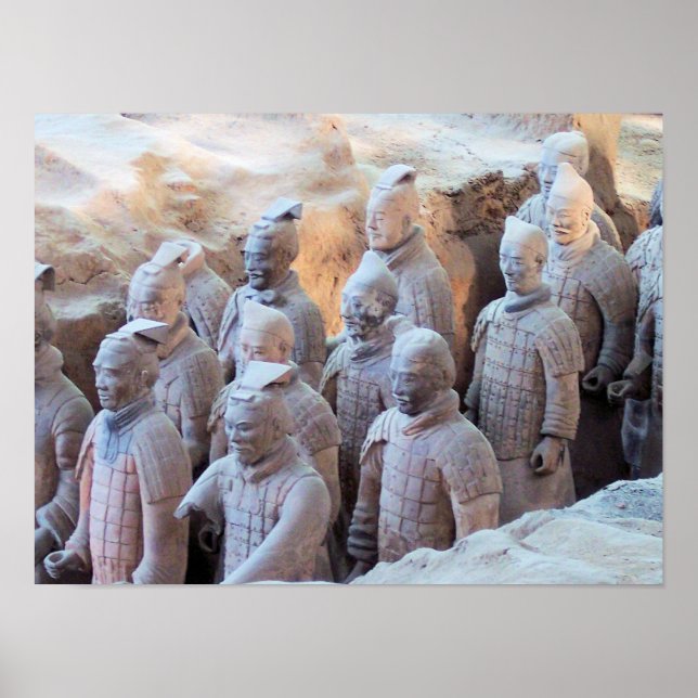 DRUCKEN - Terracotta Warriors Xián China Poster (Vorne)